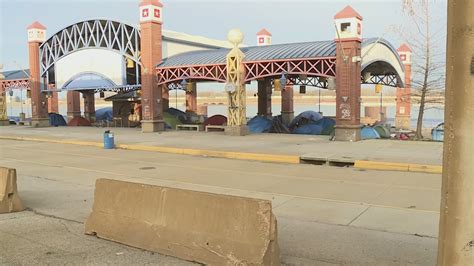 St. Louis riverfront encampment will be disbanded Friday  